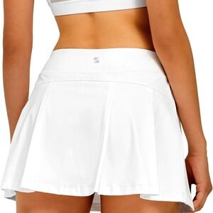 NWT WHITE TENNIS/PICKLEBALL MINI SKIRT